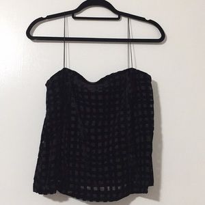 Zara black velvet top (S) & pants (XS) combo. NWT